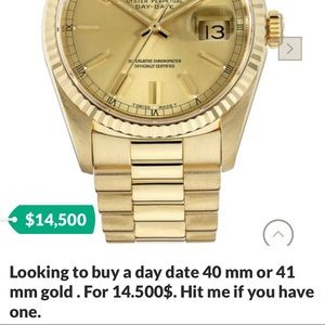 Hit me if you have one